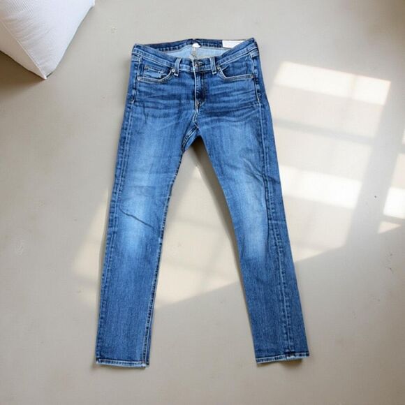 Rag & Bone Low Rise Sonoma Denim Capri Jeans 28x26 #91 - Picture 1 of 5